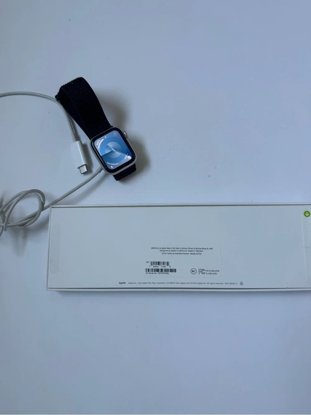 Apple watch glossy